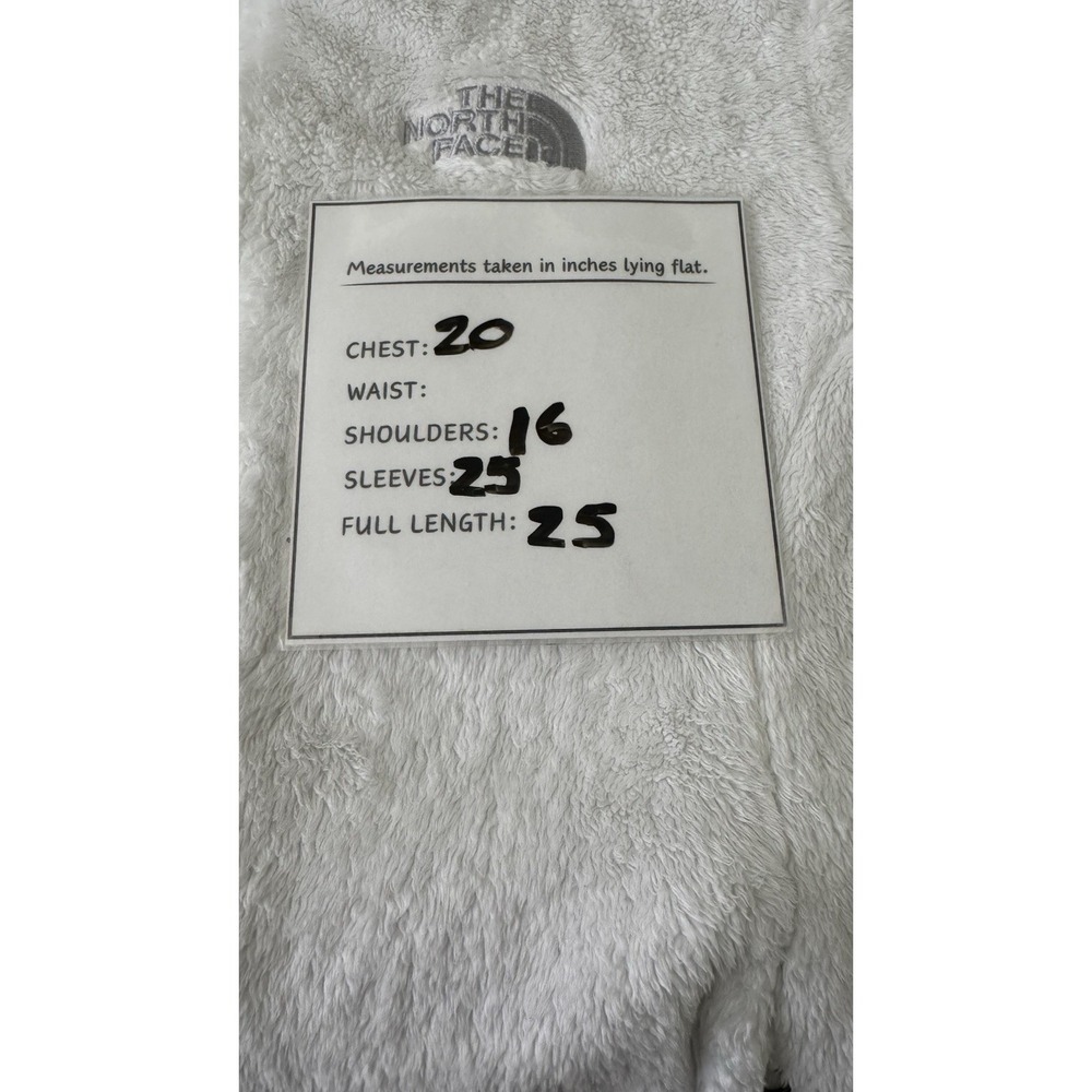 THE NORTH FACE Soft Faux Fur Jacket Women's Size M Full Zip - Picture 13 of 15
